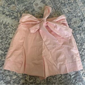 New with tags Jcrew light pink shorts with tie